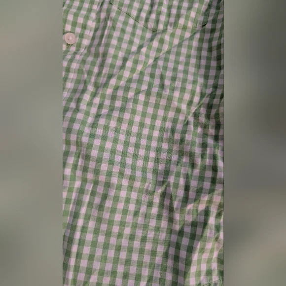 Tommy Hilfiger Green Button Down Shirt Classic Style - Picture 2 of 5
